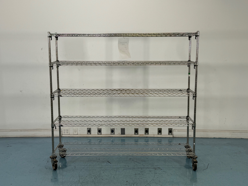 Image of 6' Portable Wire Shelving Unit